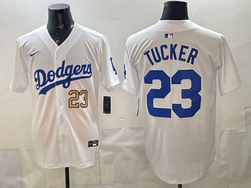 Men 2026 Los Angeles Dodgers #23 Tucker White Game Nike MLB Jersey style 005-0